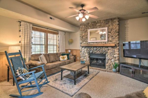 Log Cabin with Fireplace, Walk to Branson Strip